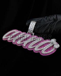 Customized Name Hip Hop Style Pendant