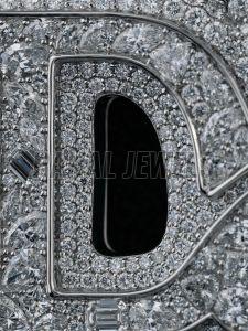 D&Amp;Amp;E Letter Hip Hop Diamond Pendant