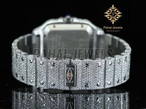 Designer Moissanite Diamond Analog Watch