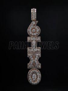 Diamond Lapel Drop Pendant