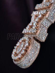 Diamond Lapel Drop Pendant