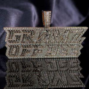 Diamond Studded Hip Hop Pendant