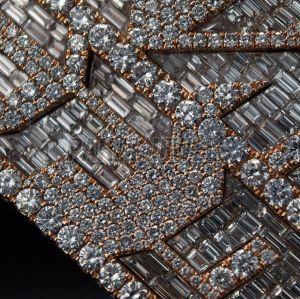 Diamond Studded Hip Hop Pendant