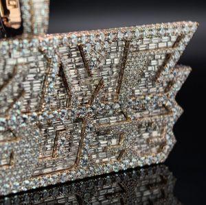 Diamond Studded Hip Hop Pendant