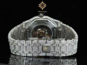 Heavy Iced Out Moissanite Diamond Watch