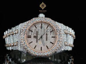 High End Moissanite Diamond Wrist Watch