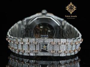 High End Moissanite Diamond Wrist Watch