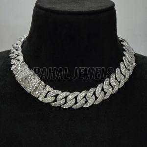 Men Hip Hop Cuban Diamond Chain