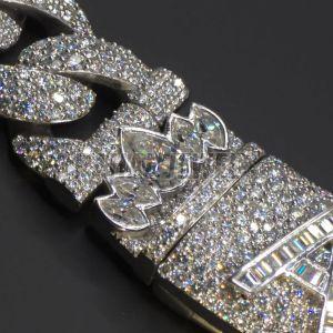 Men Hip Hop Cuban Diamond Chain