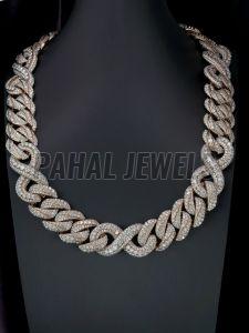 Hip Hop Moissanite Diamond Cuban Chain