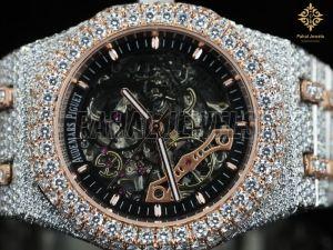Hip Hop Style Moissanite Diamond Watch