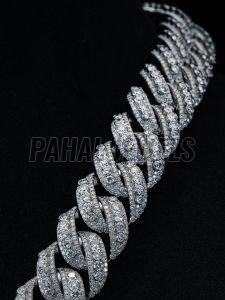 Iced Miami Silver Cuban Chain