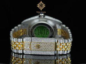 Iced Out Luxury Moissanite Wrist Watch
