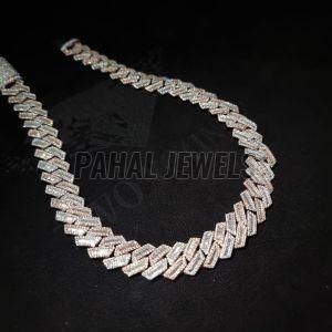 Moissanite Diamond Cuban Chain