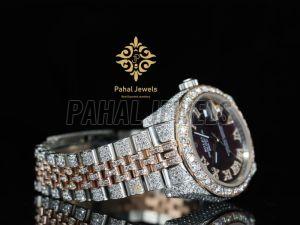 Luxury Bling Iced Out Men Watch