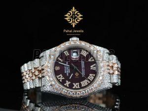 Luxury Bling Iced Out Men Watch