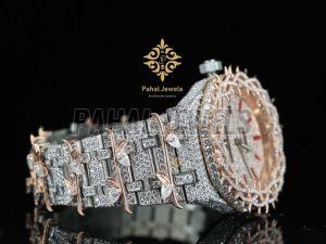 Luxury Iced Out Hip Hop Moissanite Watch