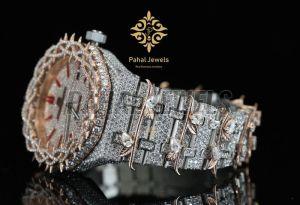 Luxury Iced Out Hip Hop Moissanite Watch