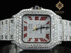 Luxury Moissanite Diamond Watch for Men