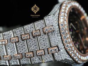 Moissanite Diamond Fashion Wrist Watch