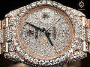 Moissanite Diamond Fully Loaded Men Watch