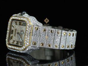 Moissanite Diamond Luxury Analog Watch