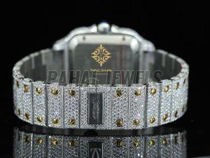 Moissanite Diamond Luxury Analog Watch