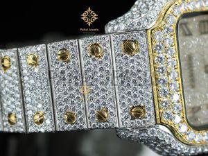 Moissanite Diamond Luxury Analog Watch