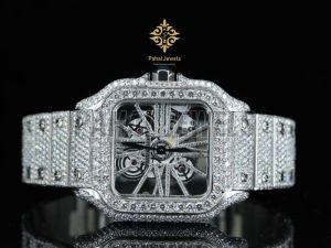 Premium Bling Moissanite Diamond Watch