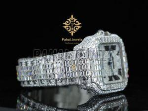 Premium Moissanite Diamond Stainless Steel Watch