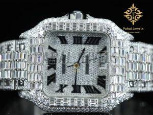 Premium Moissanite Diamond Stainless Steel Watch