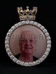 Round Custom Picture Pendant