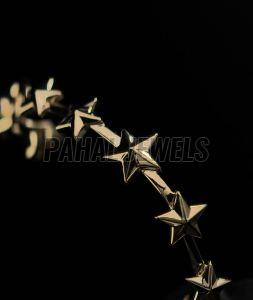 Star Shape Gold Plated Dental Grillz