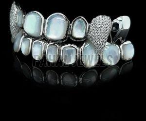 Sterling Silver Gold Grillz