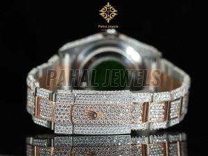 Stylish Moissanite Diamond Bracelet Watch