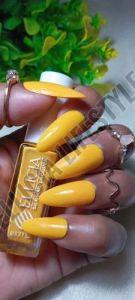 Ellicia Bright Yellow Matte Nail Polish