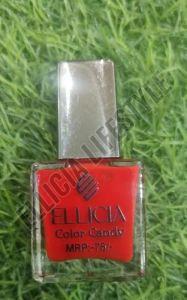 Ellicia Candy Red Glossy Nail Polish