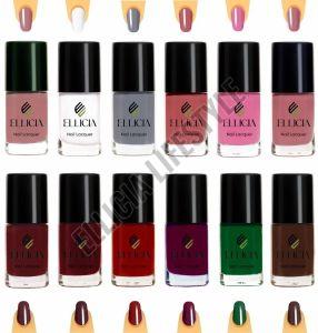 Ellicia Dark Multicolor Nail Polish Set