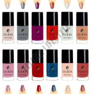 Ellicia Dark Multicolor Nail Polish Set