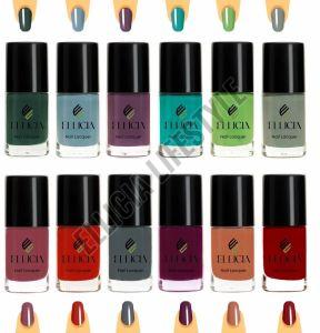 Ellicia Dark Multicolor Nail Polish Set