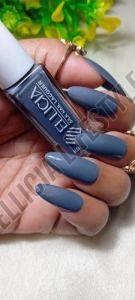 Ellicia Elegant Gray Matte Nail Polish
