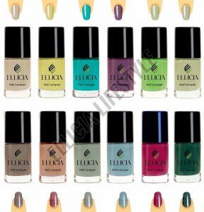 Ellicia Multicolor High Gloss Long Lasting Nail Polish
