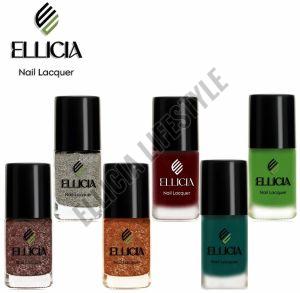 Ellicia Multicolor Matte Long Lasting Nail Lacquer