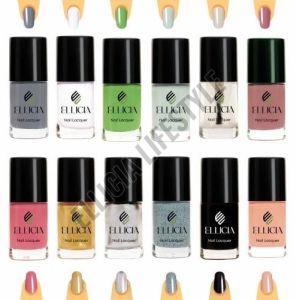 Ellicia Multicolor Matte Long Lasting Nail Polish
