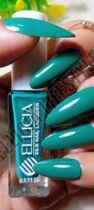 Ellicia Peacock Green Matte Nail Polish