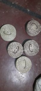 Round Sabai Grass Storage Box