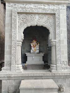 White Marble Entry Gate