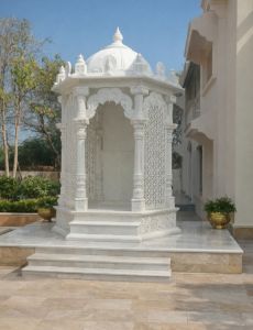 White Marble Stone Chatri