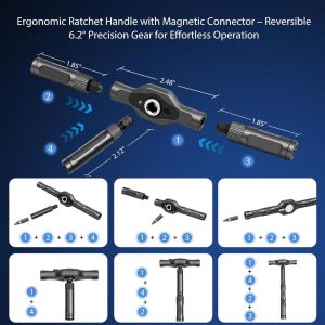 24 in 1 T Shape Screwdriver Set