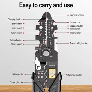 25 in 1 Cable Stripping Tool